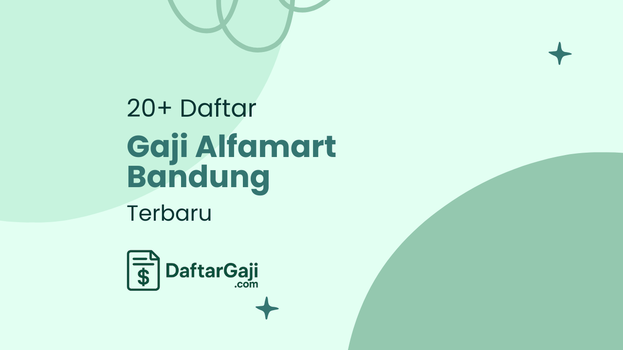 Gaji Alfamart Bandung