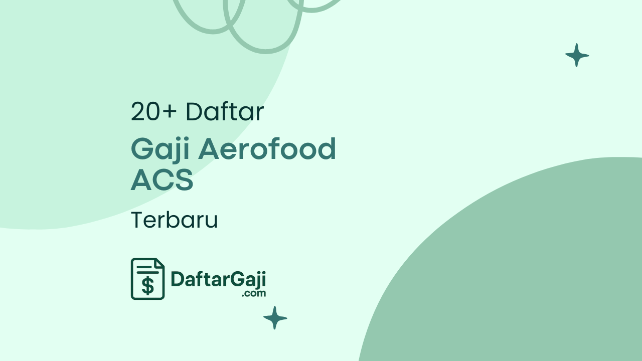 Gaji Aerofood ACS
