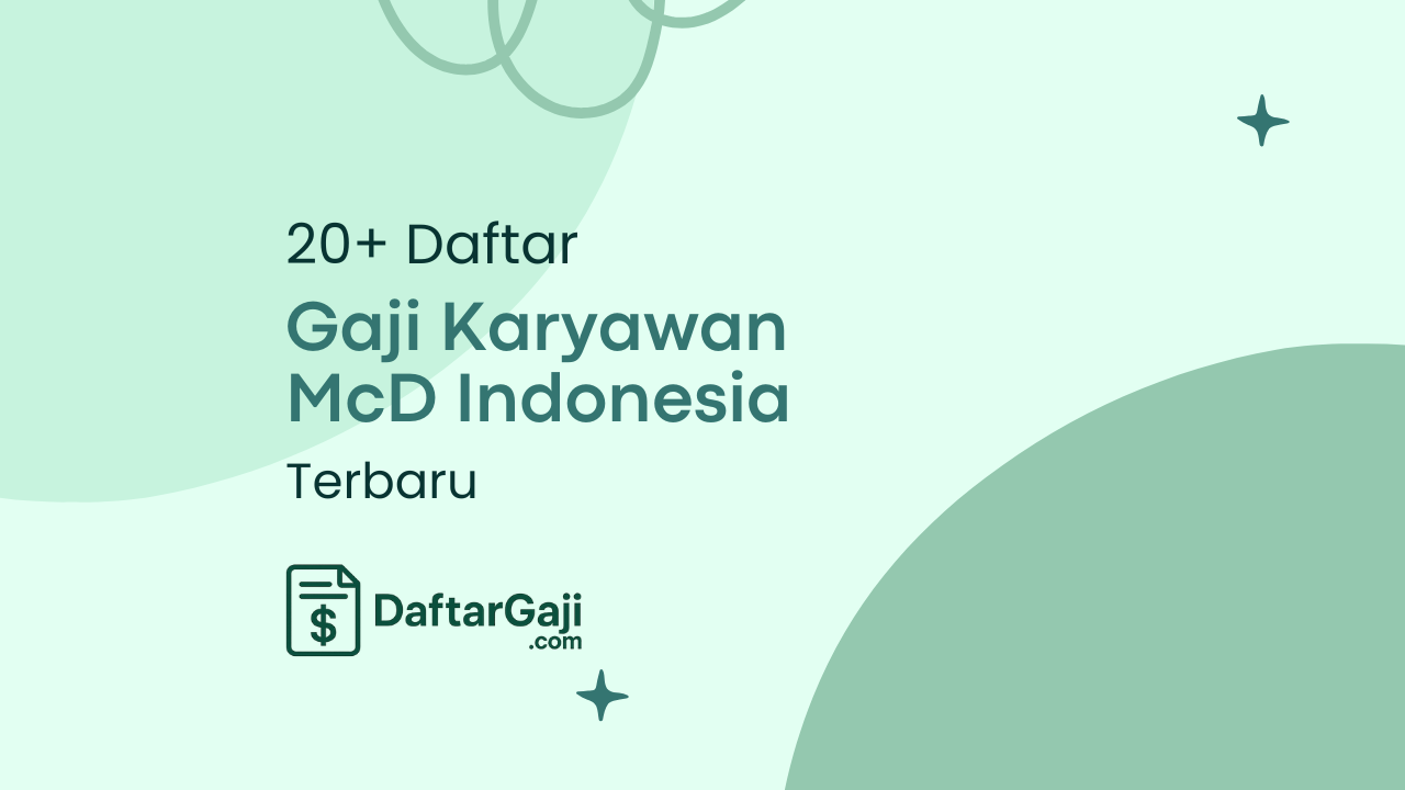 Gaji Karyawan McD