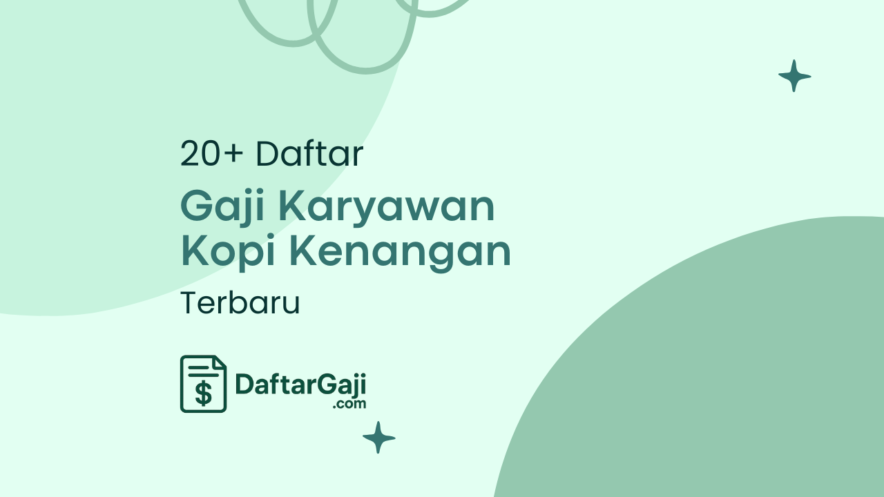 Gaji Karyawan Kopi Kenangan